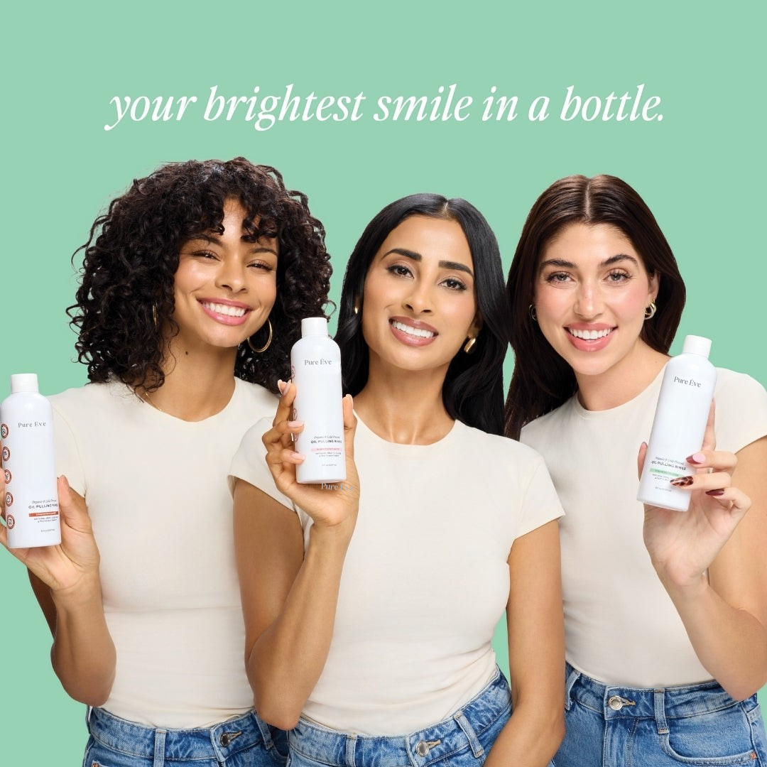 Organic Oil Pulling Rinse