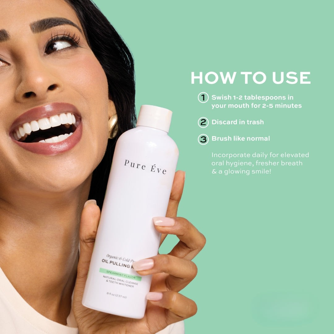 Organic Oil Pulling Rinse