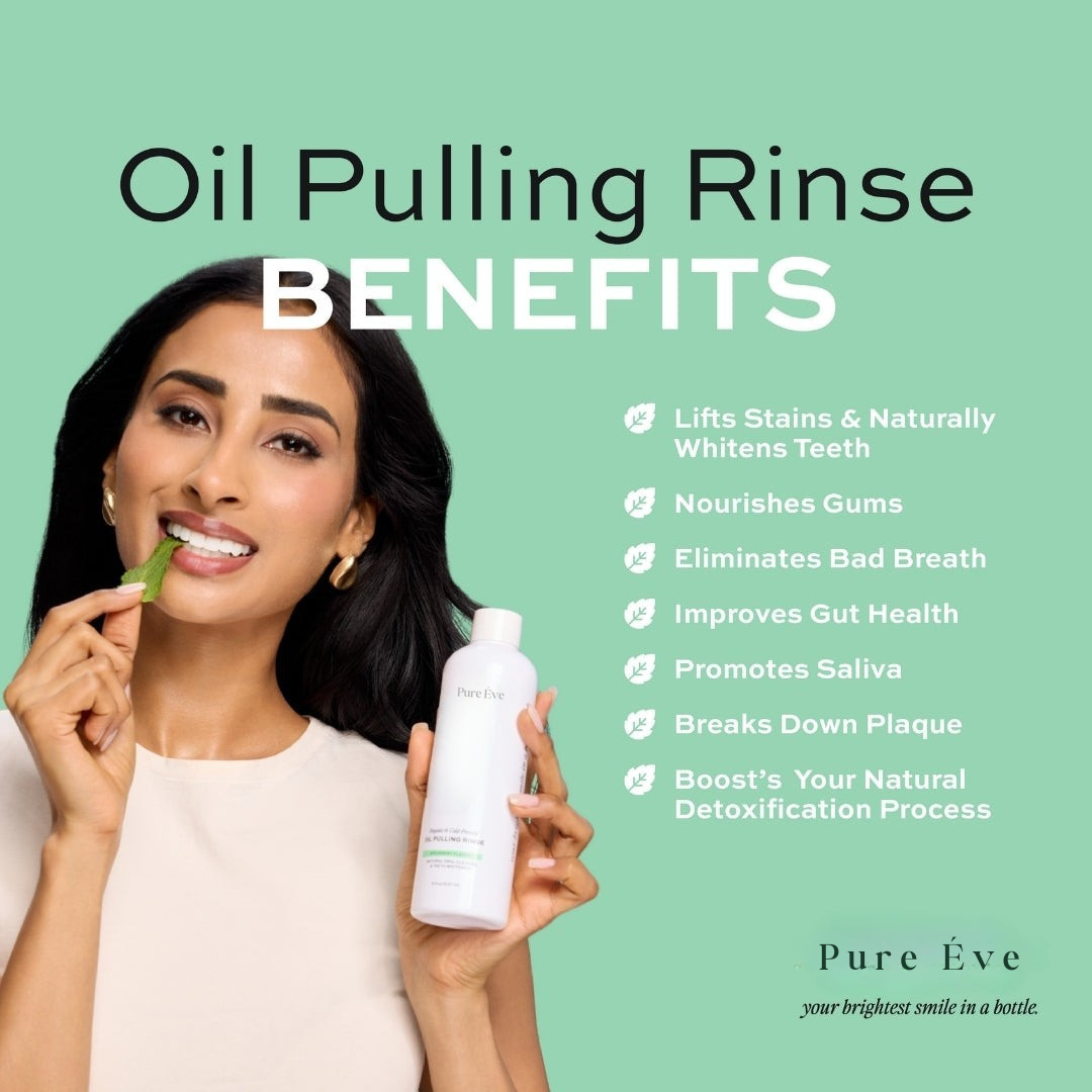 Organic Oil Pulling Rinse