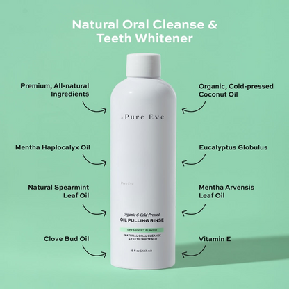 Organic Oil Pulling Rinse